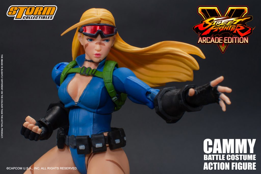 STREET FIGHTER V ARCADE EDITION – CAMMY Battle Costume Action