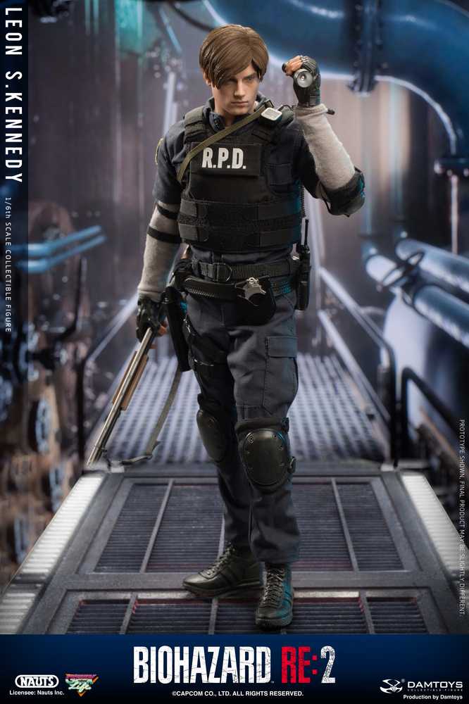 biohazard RE2 レオン 1/6 アクション フィギュア ミリタリー-