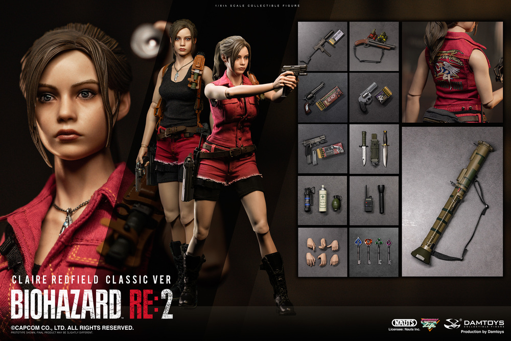 BIOHAZARD RE:2 1/6 Collectible Action Figure Claire Redfield 