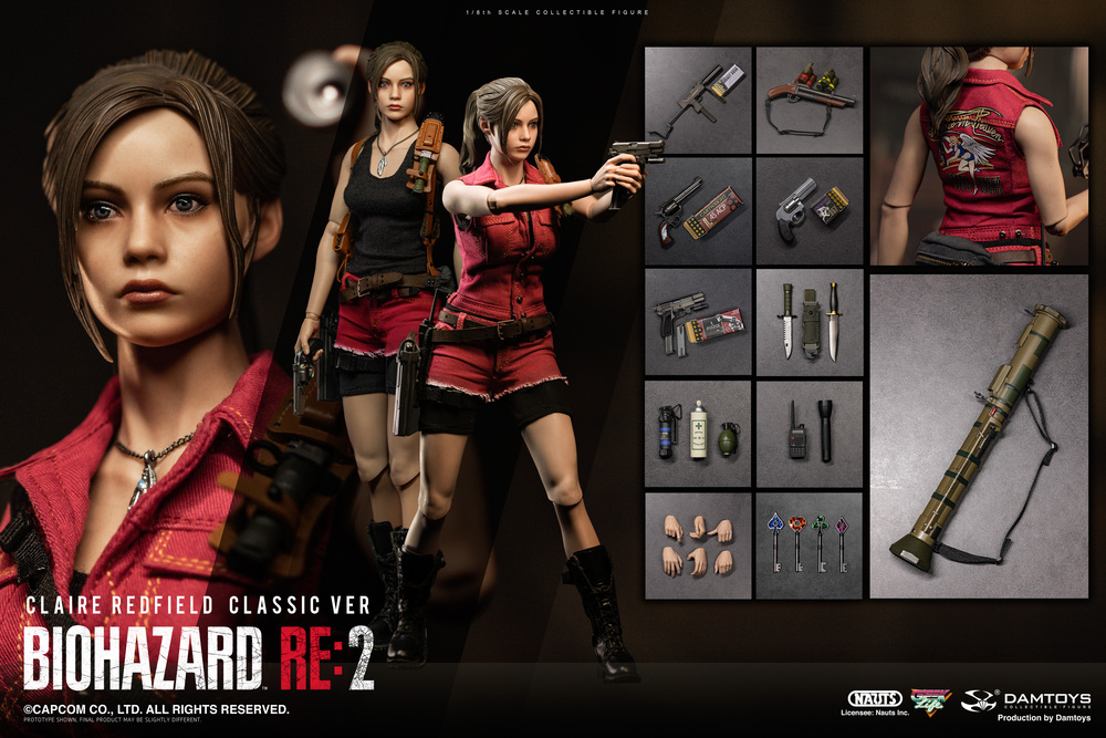 人気ショップ ダムトイズ BIOHAZARD RE:2 VER クレアCLASSIC 1/6 ...