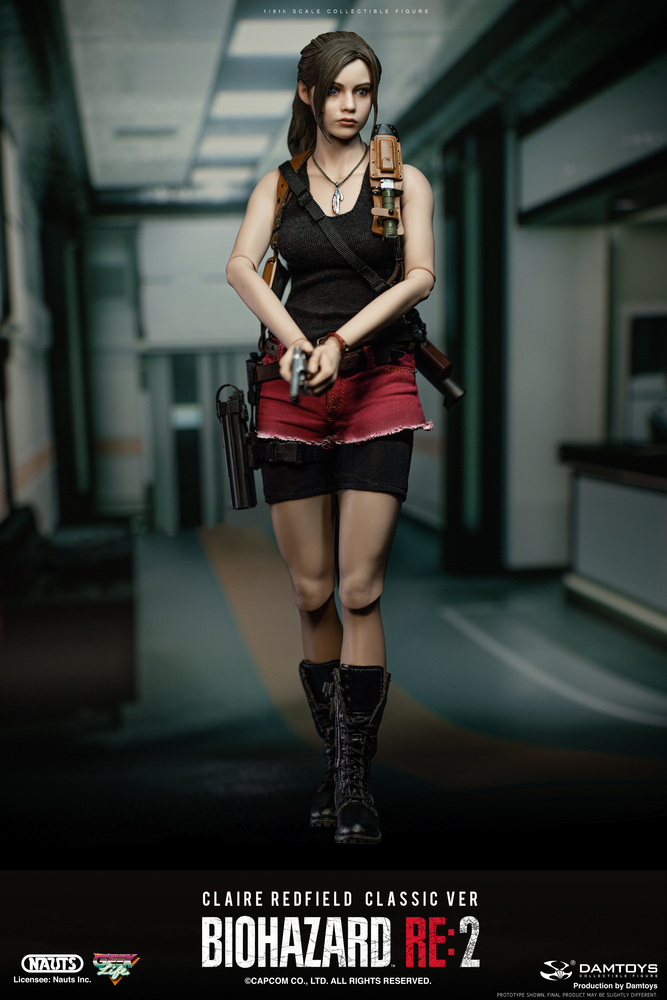 BIOHAZARD RE:2 1/6 Collectible Action Figure Claire Redfield CLASSIC VER. ( DMS038) | 株式会社ノーツ